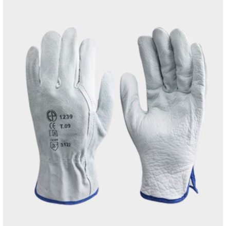 BŐRKESZTYŰ SZÜRKE SZÍNBŐR BIVALY/HASÍTÉK KÉZHÁT