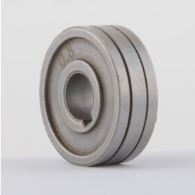   Huzaltoló görgő 0,6-0,8mm 'V' POCKETMIG 30x10x10 mm