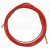 Huzalvezető spirál szigetelt 1,0-1,2 3m piros
