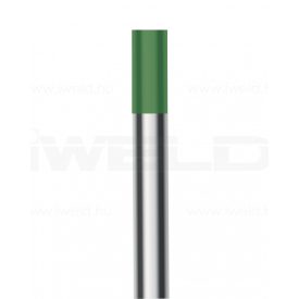 Wolfram elektróda WP 2,4x175mm zöld