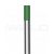 Wolfram elektróda WP 3,2x175mm zöld