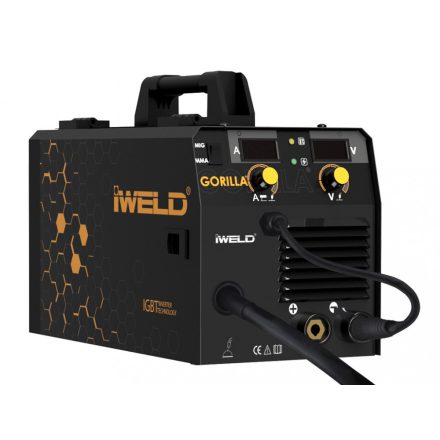 IWELD GORILLA POCKETMIG 165 FIXIFLUX Hegesztő inverter 80POCMIG165