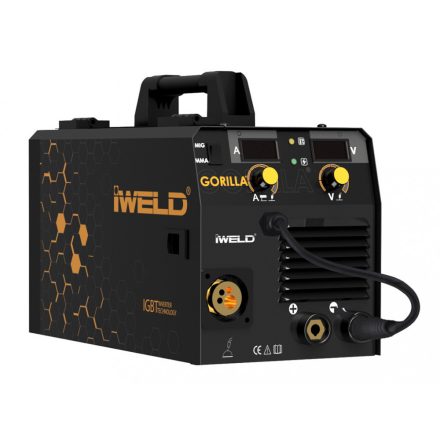 IWELD GORILLA POCKETMIG 175 ALUFLUX Hegesztő inverter 80POCMIG175