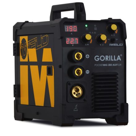 IWELD GORILLA POCKETMIG 205 ALUFLUX hegesztő inverter