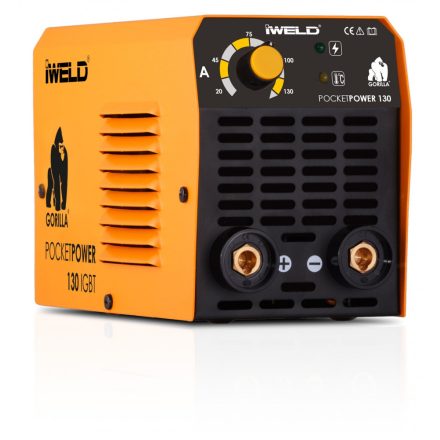 IWELD GORILLA POCKETPOWER 130 (120A) Hegesztő inverter, koffer nélkül!